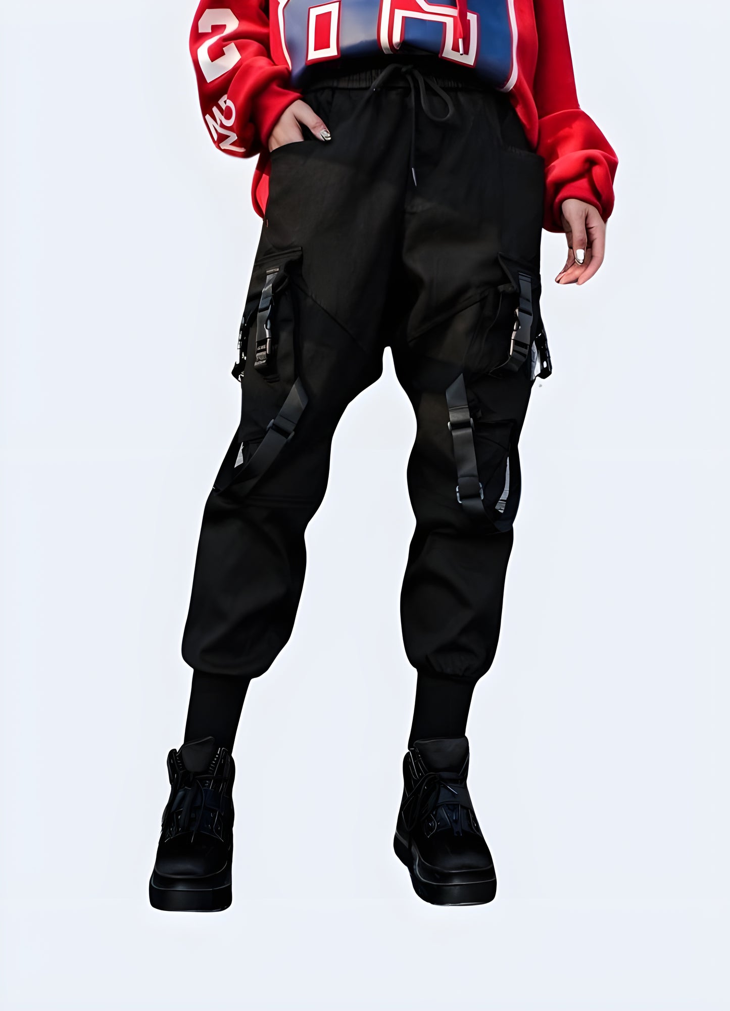 Versatile and comfortable adjustable cargo pants, perfect for everyday wear and outdoor activities in the Canada.