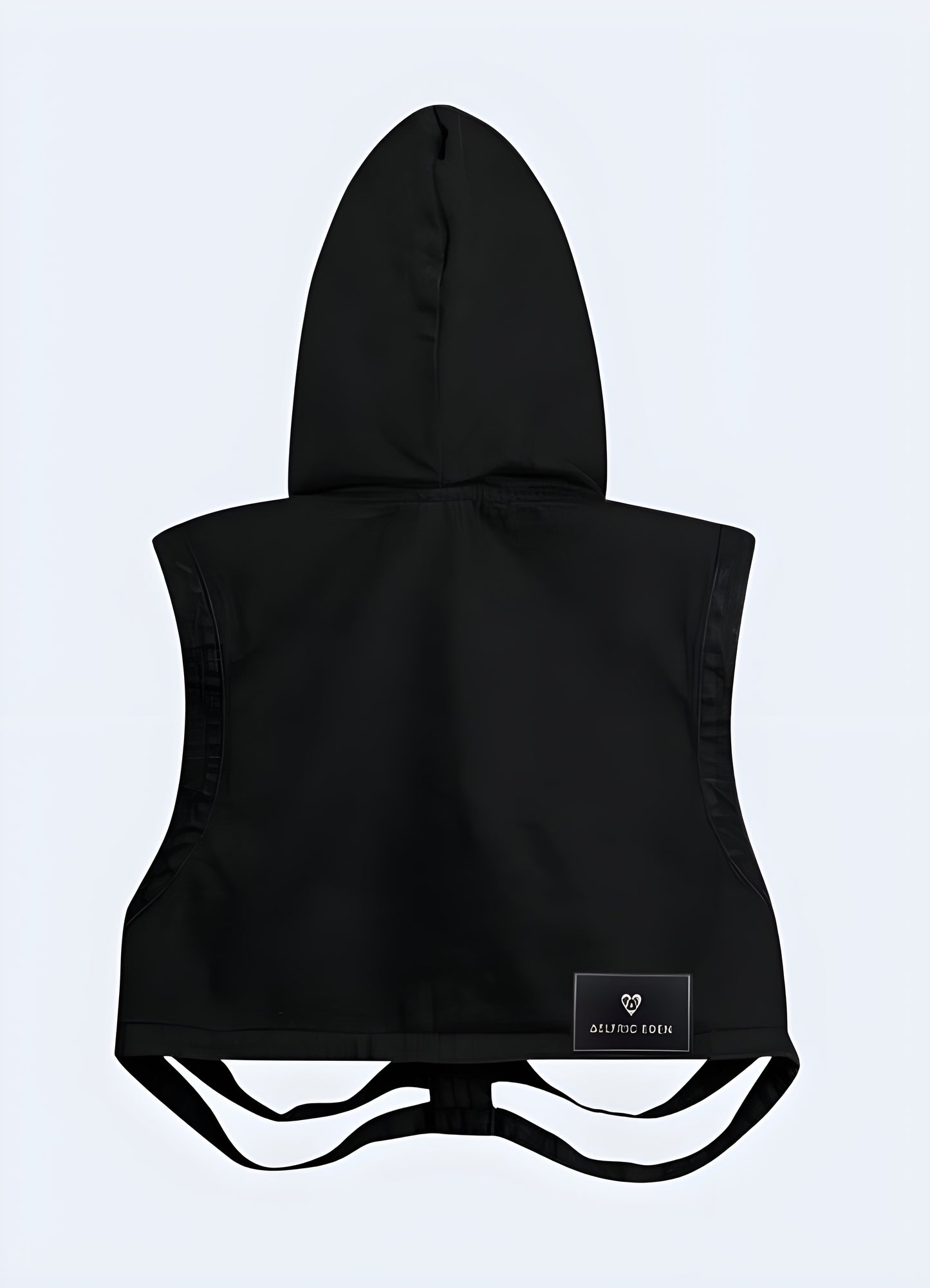 Explore the intricate details of the Aelfric Eden techwear skeleton vest, featuring a back view, designed for those who appreciate both style and functionality, available in Canada.