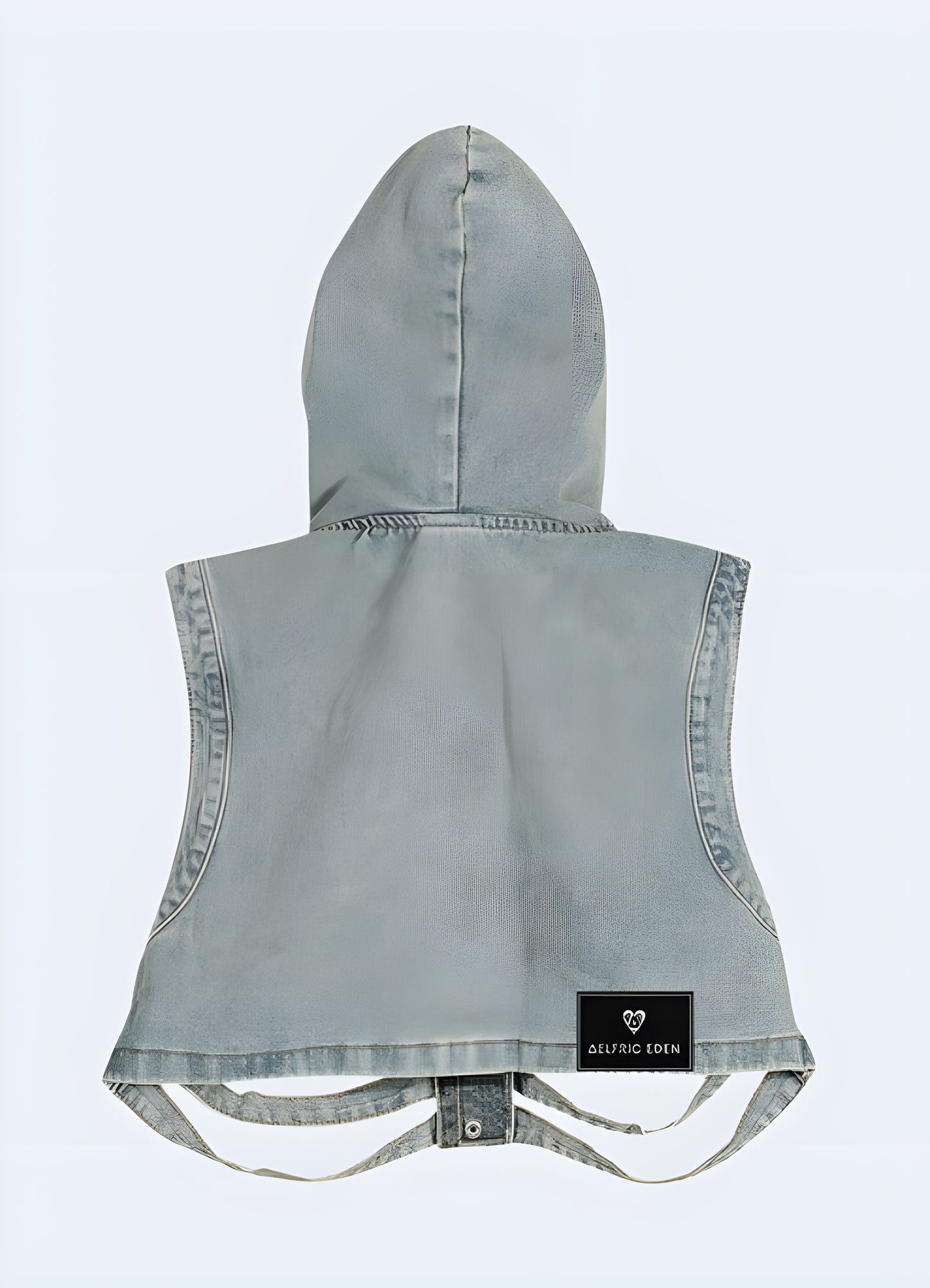 Aelfric Eden techwear skeleton vest, featuring a back view, designed for those who appreciate both style and functionality, available in Canada.