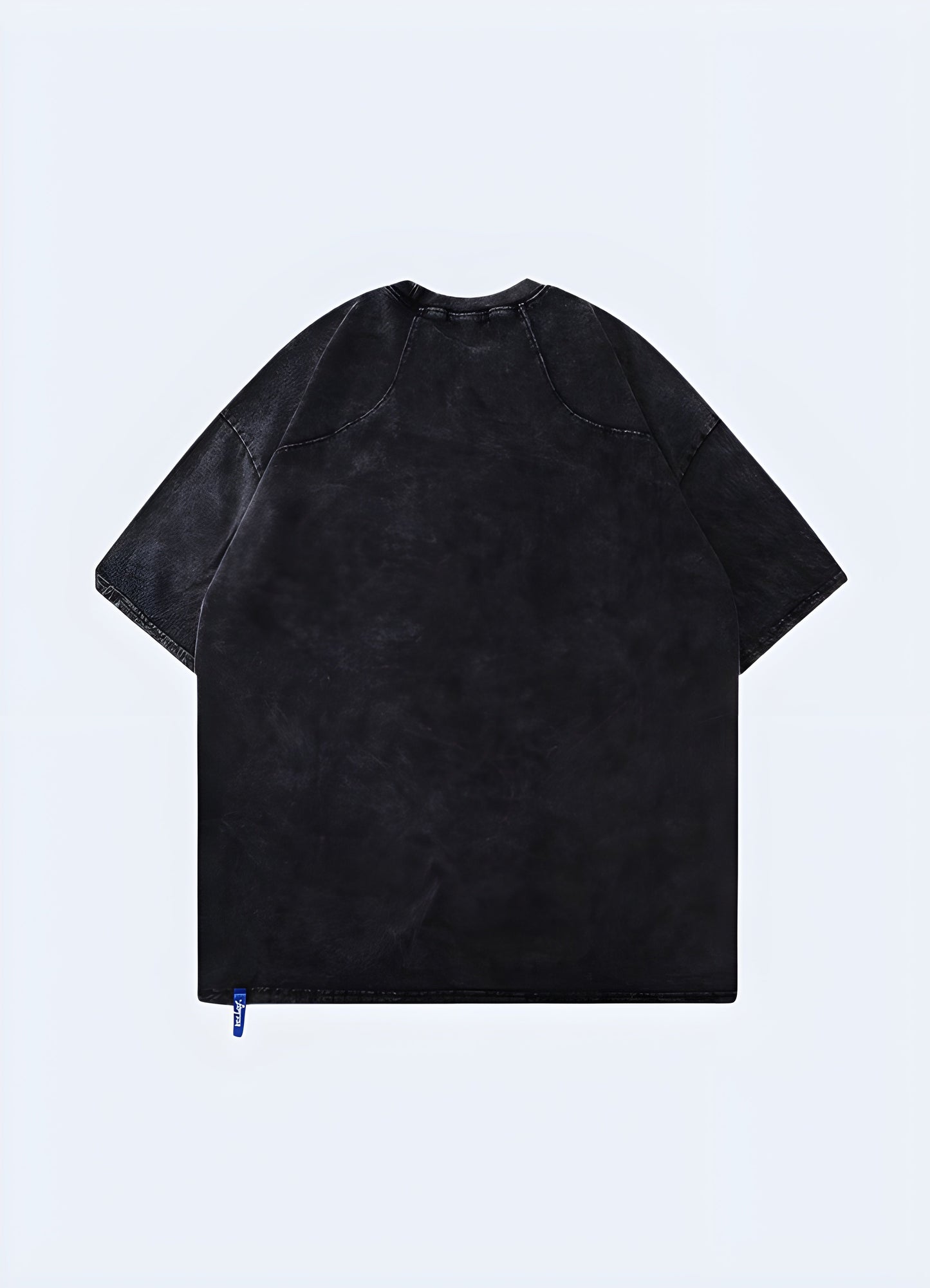 Back view of a balaclava shirt showcasing its innovative style and high-quality construction, ideal for making a statement in the canada fashion scene.