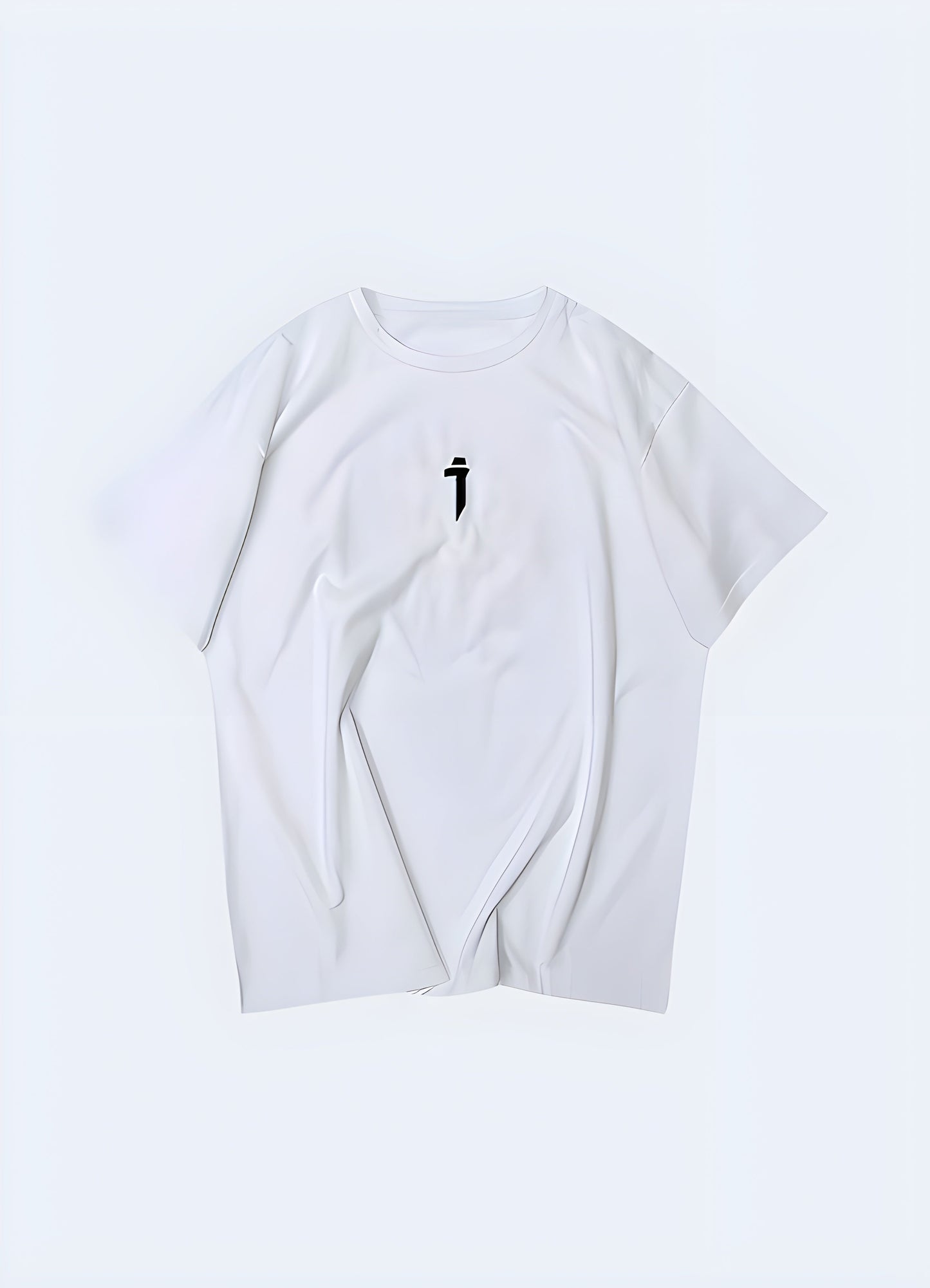 Striking biohazard symbol t-shirt techwear with a bold and eye-catching design, perfect for fans of post-apocalyptic and alternative fashion in the canada.