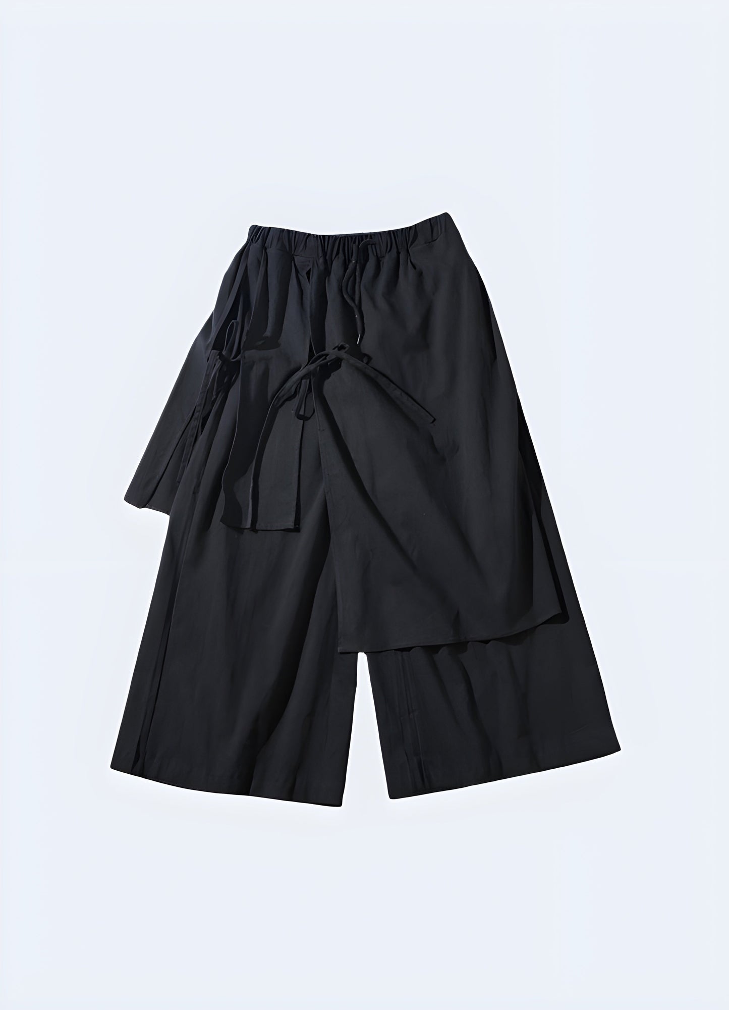 Model showcasing trendy Bushido pants from the front view, a popular fashion choice among Canadians.