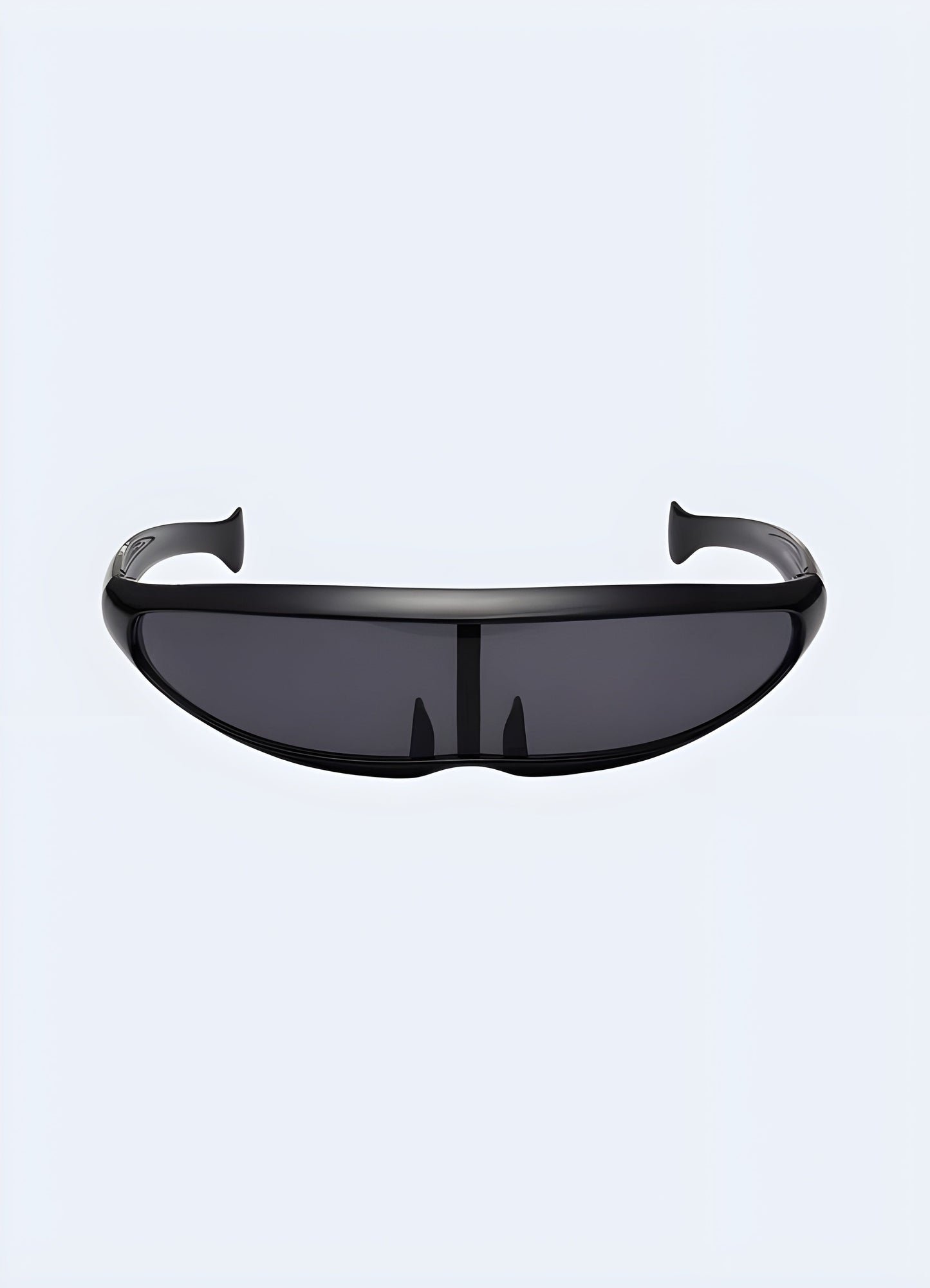 Sleek semi-rimless design, UV protection, and futuristic vibes inspired by anime make a bold statement.