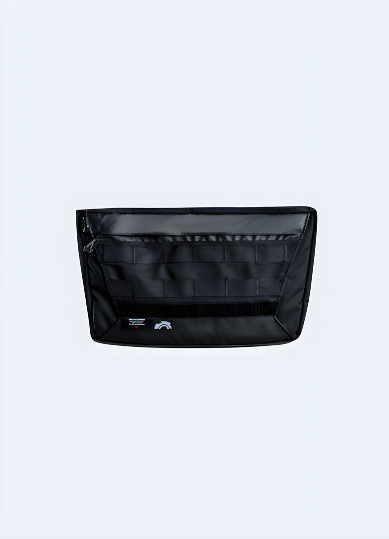 Designed with functionality and flexibility, this bag doubles as a techwear shoulder bag and a techwear sling bag Canada.