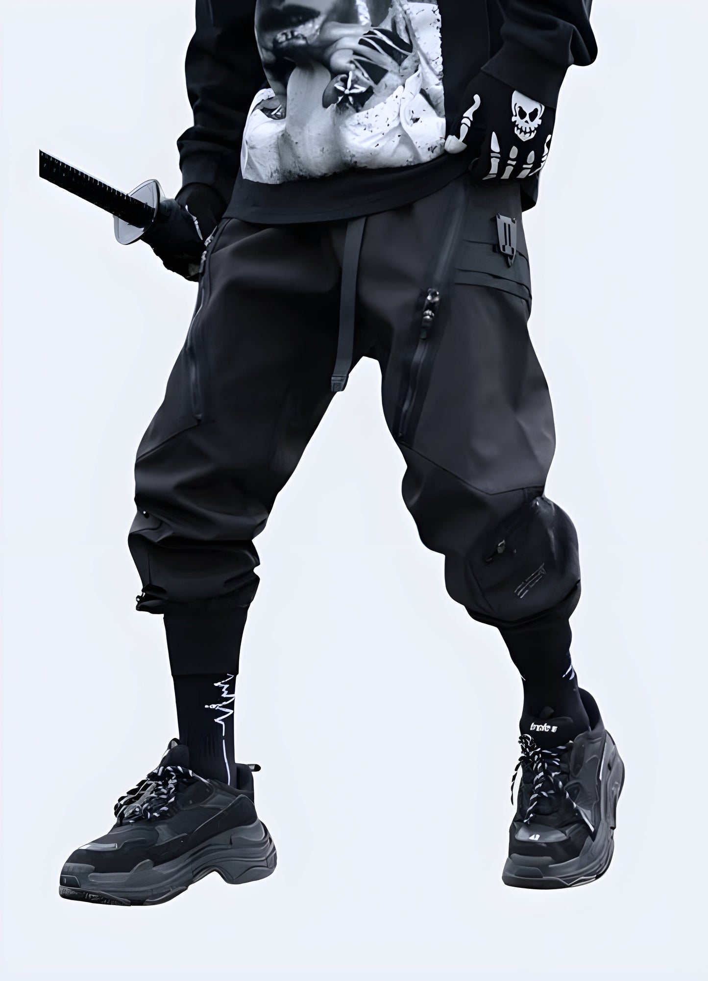 Authentic Japanese streetwear pants featuring unique designs and high-quality materials, now available in Canada.