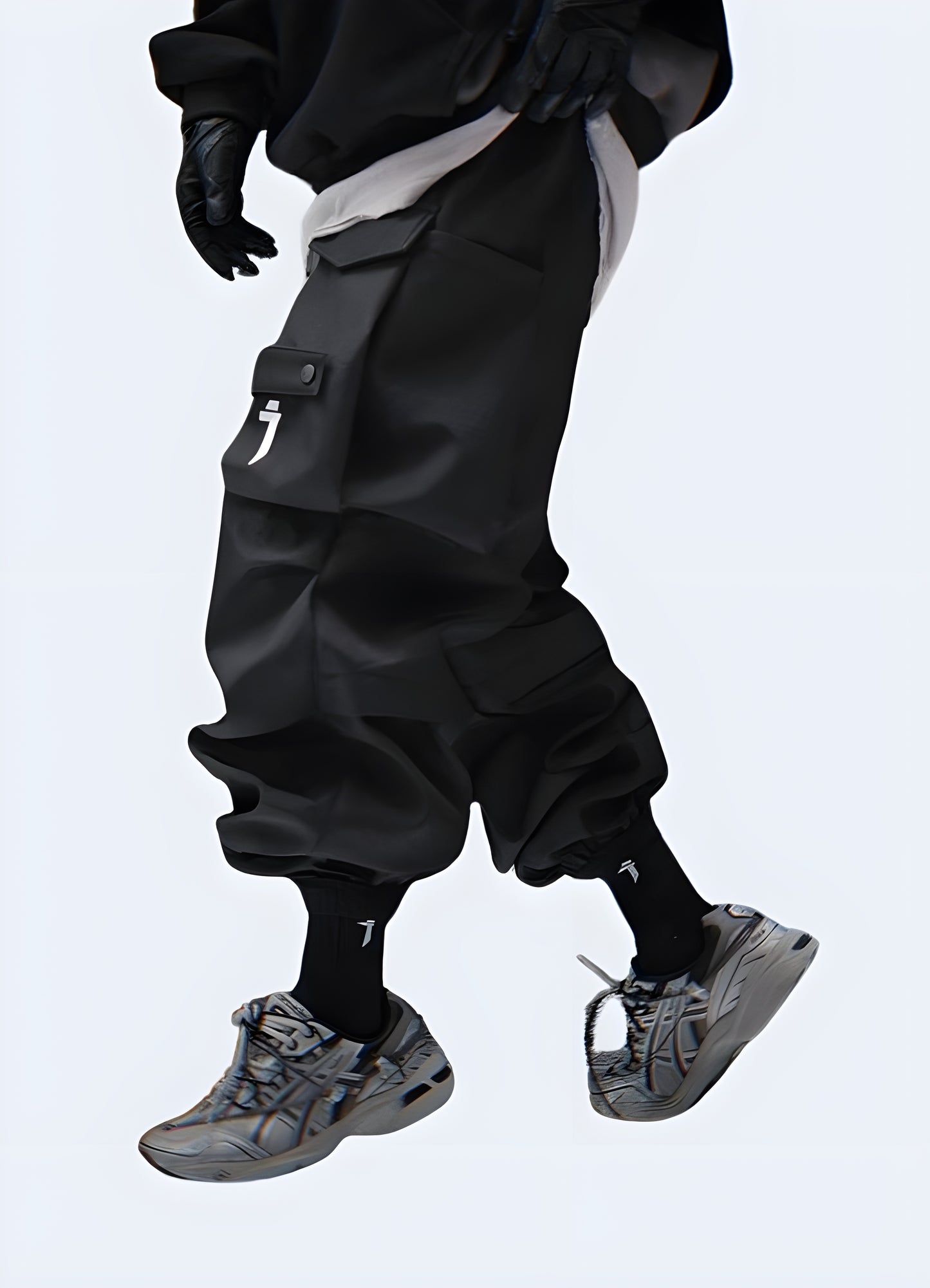 Techwear ninja pants offering a blend of urban style and modern functionality, now available in Canada.