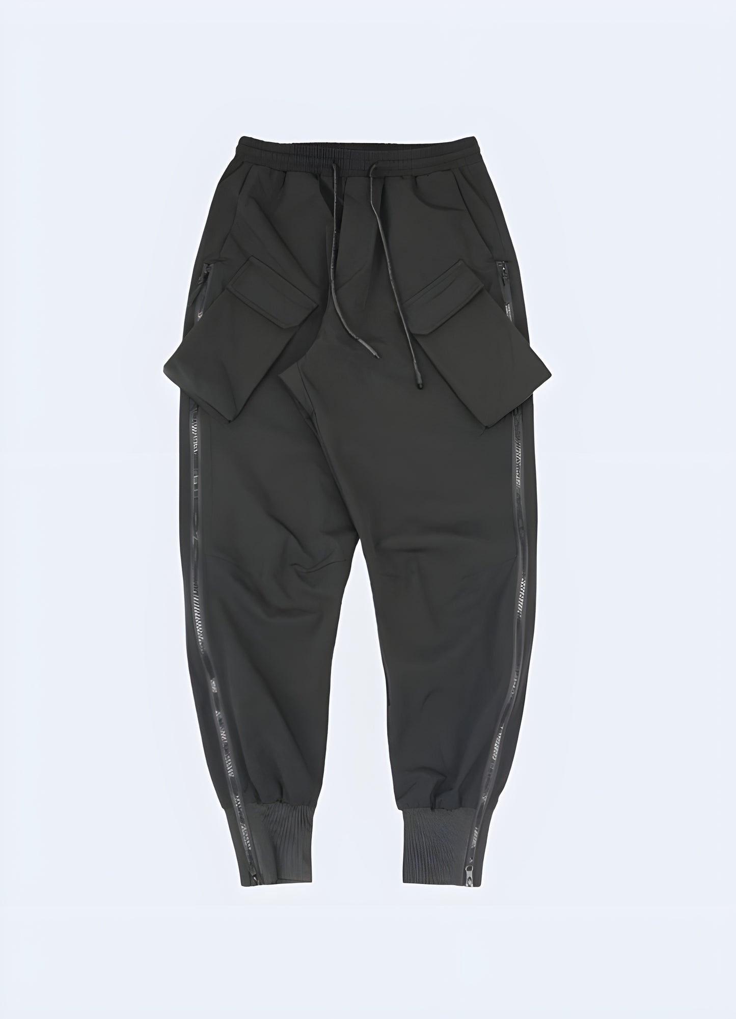 Rear view of high-performance, breathable technical trousers, ideal for Canada adventurers and outdoor enthusiasts.