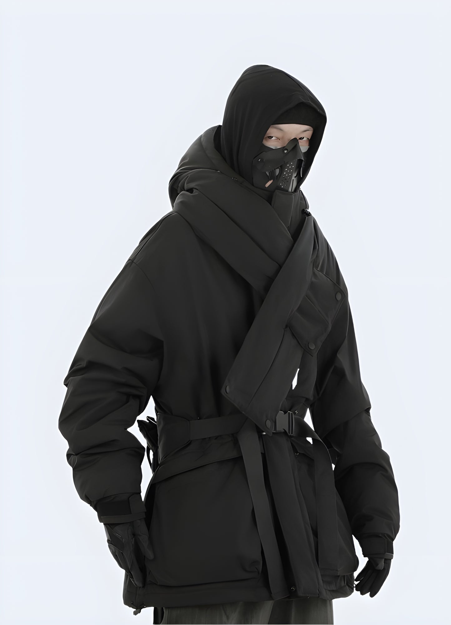 Technical winter jacket engineered with advanced materials and innovative features to provide ultimate protection and warmth in Canada's harsh winter conditions, ideal for outdoor adventures and urban exploration.