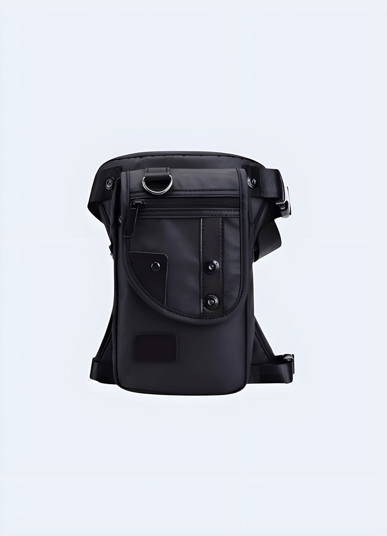 This techwear leg holster is the perfect accessory to take your essentials with you Canada.