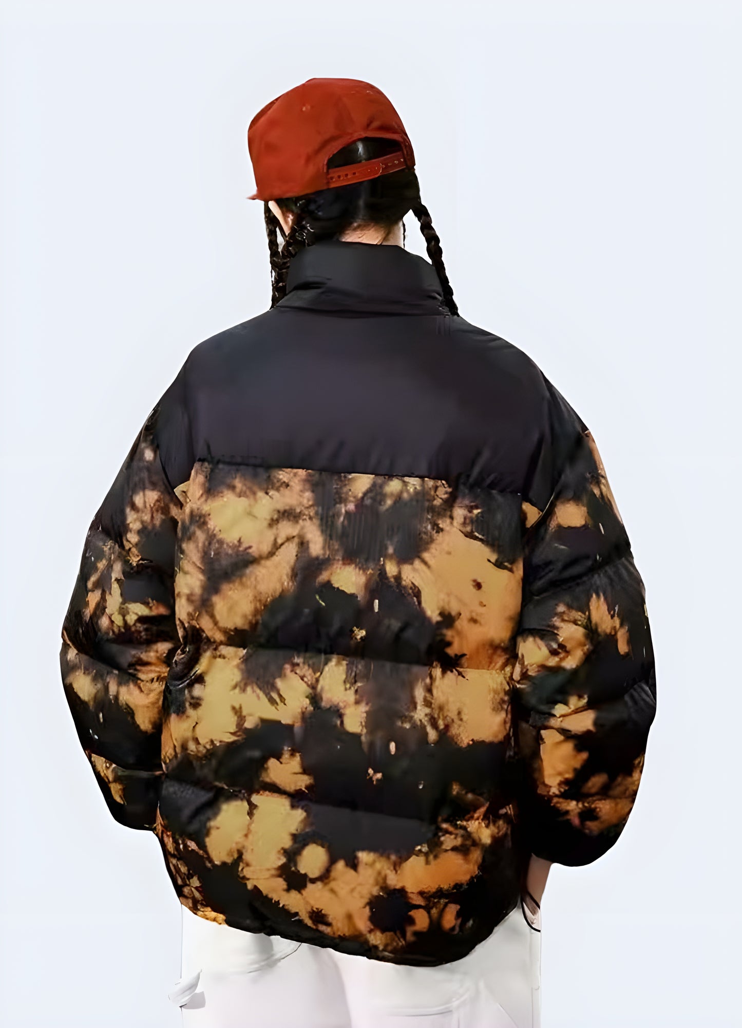 Techwear fleece jacket designed for warmth and style, with a sleek black exterior and functional details, perfect for Canada's cold weather.