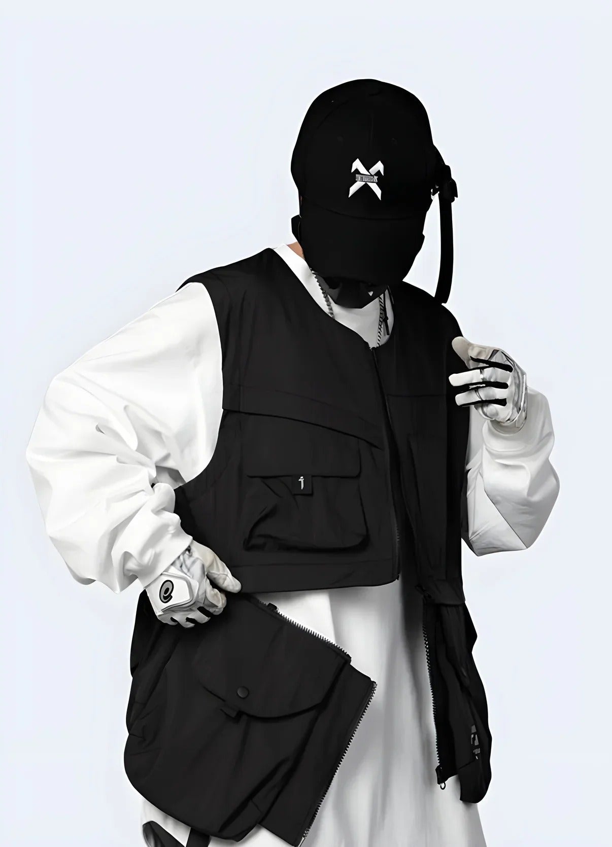 Men's Techwear Vests Canada | Dark & Cyberpunk – Techwear Canada