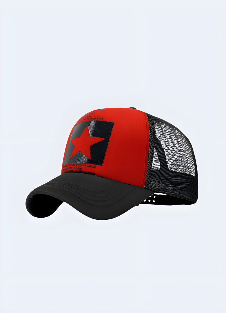 His tactical hat features a breathable mesh panel and adjustable strap for ultimate comfort and performance Canada.