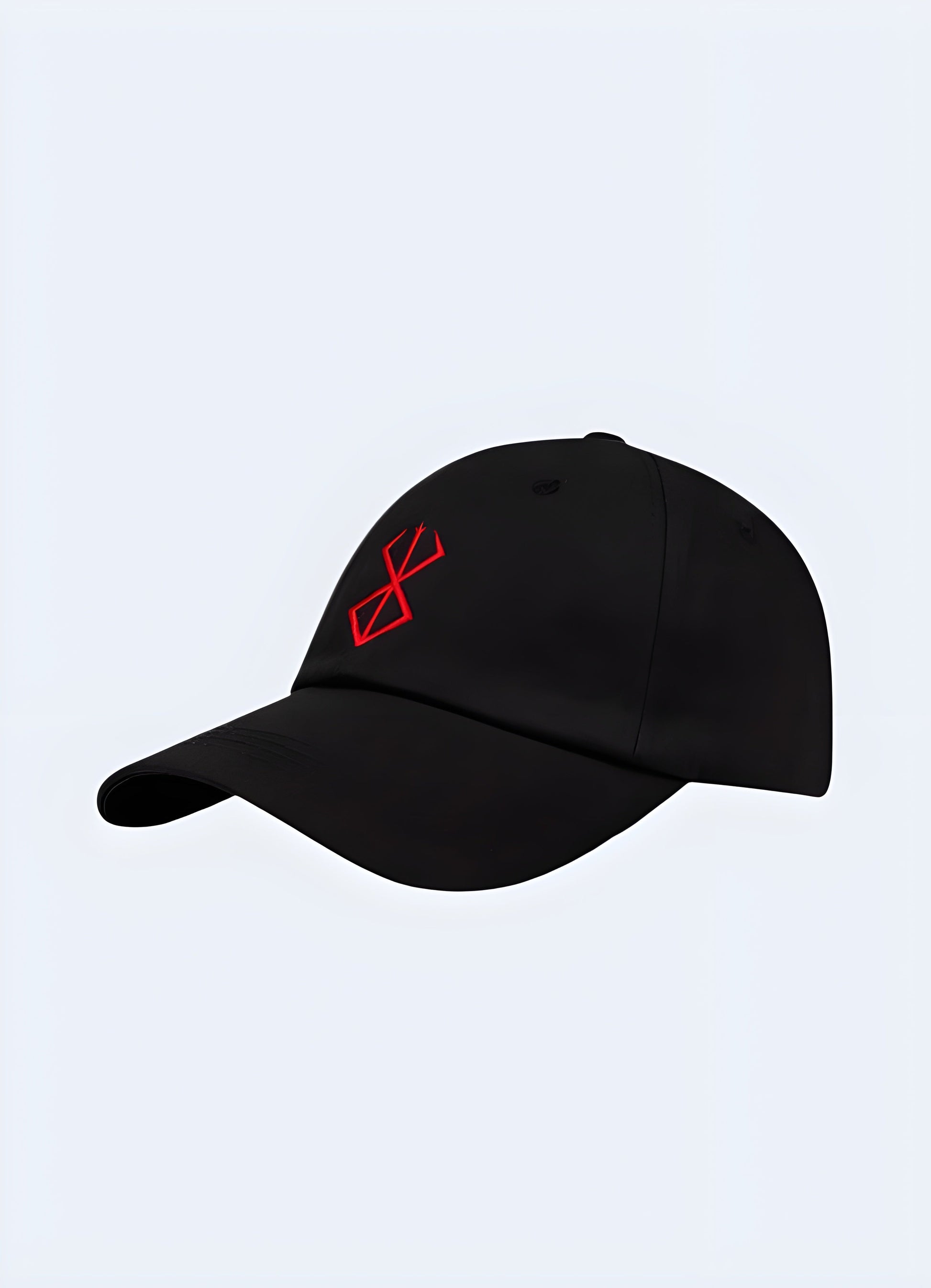 Black Berserk manga cap with detailed design, popular in the Canada.