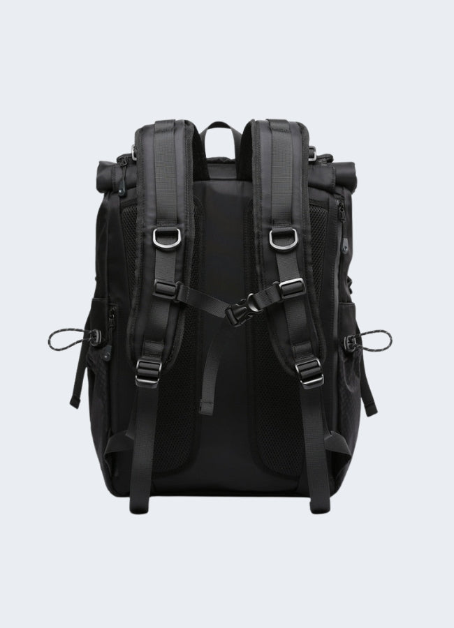 The backpack features a sleek, functional design with padded shoulder straps, multiple compartments,Canada and a durable finish. 