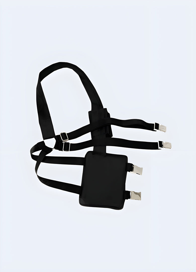 The bag features adjustable straps and a structured design, with the back panel showing a sleek and functional setup Canada.