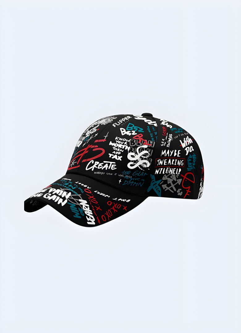 Express your street art love with the graffiti hat in Canada.