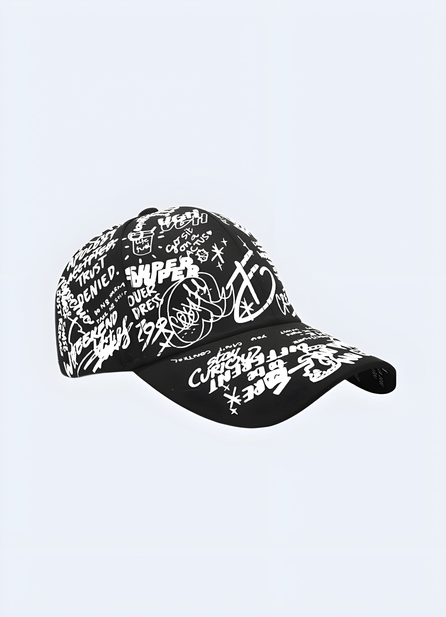 Complete your streetwear look with the graffiti hat and other trendy accessories Canada.