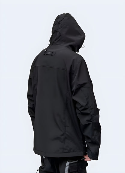 Kanji windbreaker perfect for staying stylish and comfortable in all weather conditions.