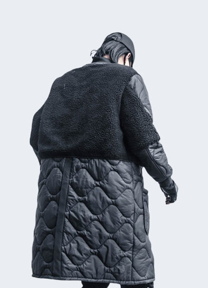 Men-wearing-streetwear-sherpa-jacket-back-view.