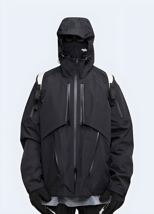 Sleek and modern ninja jacket, perfect for urban exploration and everyday wear in Canada.