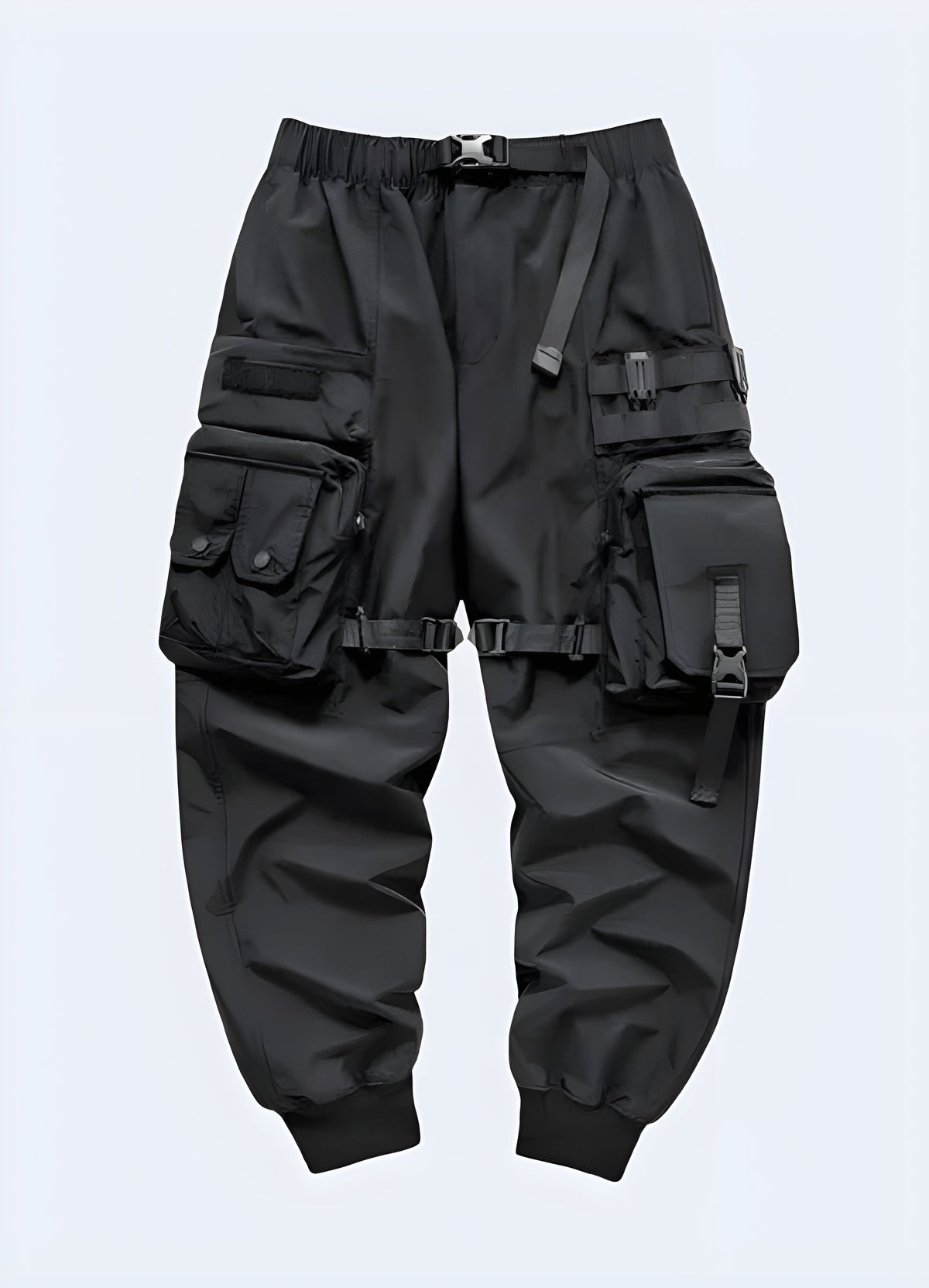 Close detail of the cargo pocket flap on the Paratrooper Pants