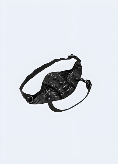 Punk face mask available in Canada, featuring a rebellious design perfect for alternative fashion enthusiasts. 