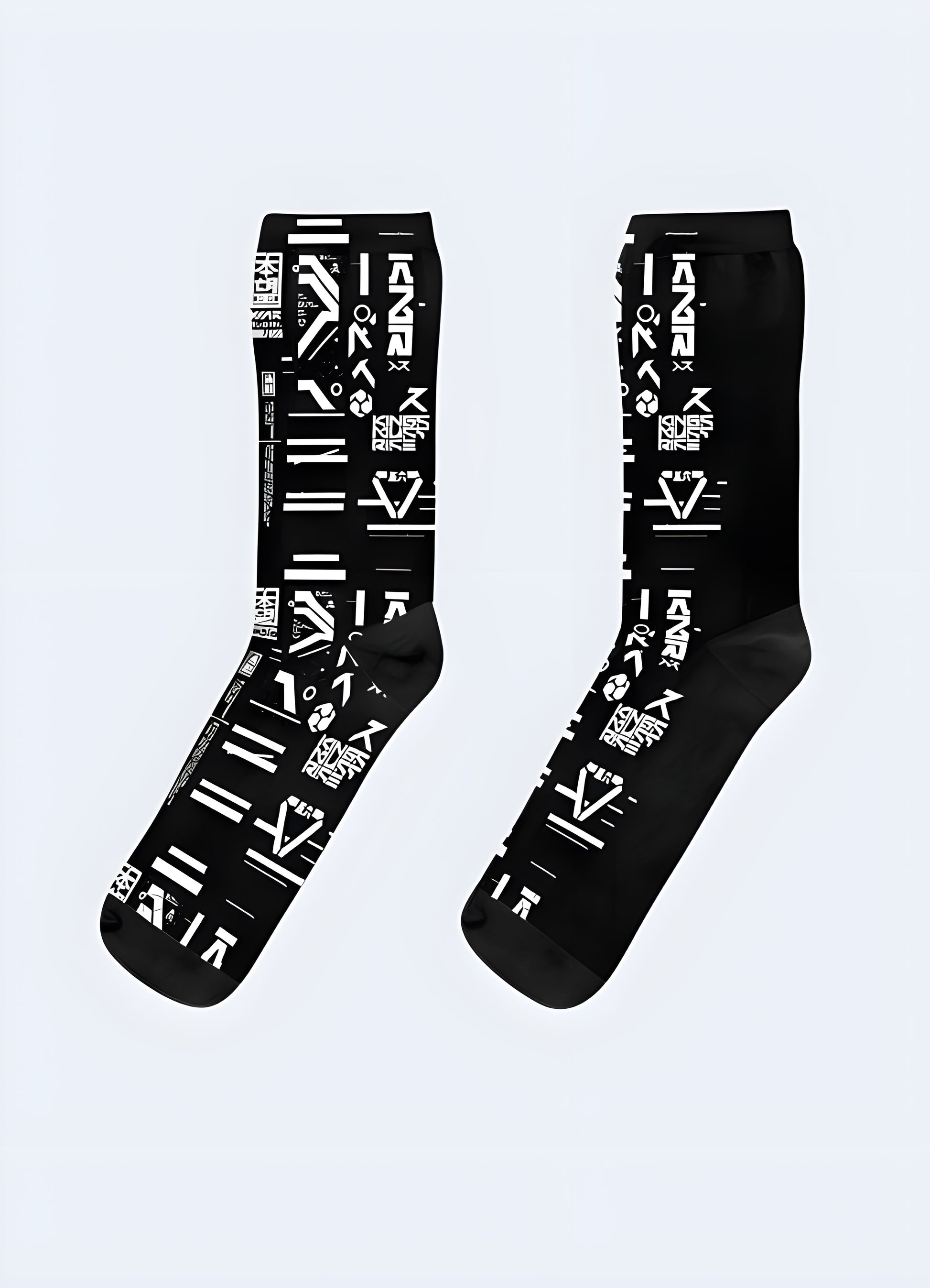 Sci-fi inspired socks with unique designs and futuristic elements, perfect for science fiction enthusiasts in the Canada.