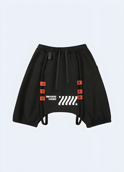 Trendy streetwear sweat shorts for man, designed for comfort and style in the urban scene Canada.