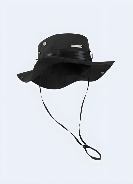 Tactical bucket hat designed for outdoor adventures with durable materials Canada.