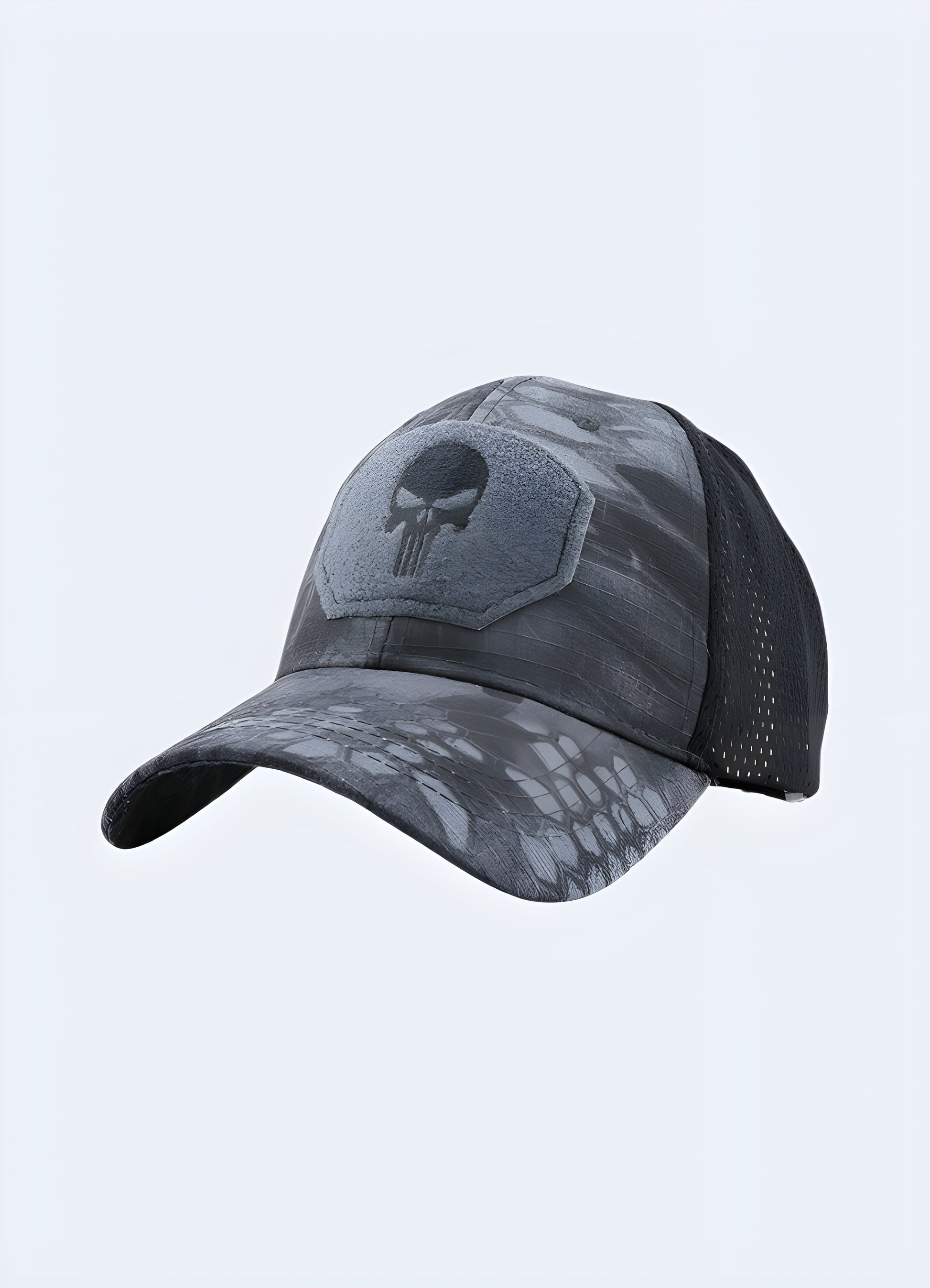 Gear up for action with the tactical skull cap.