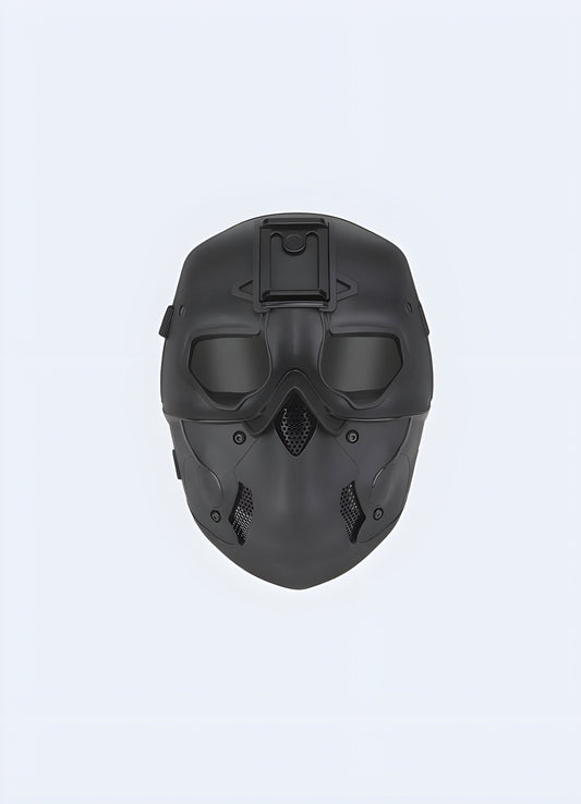 Tactical wild mask designed for durability and versatility in outdoor settings. Offers reliable protection and comfort for various activities Canada.