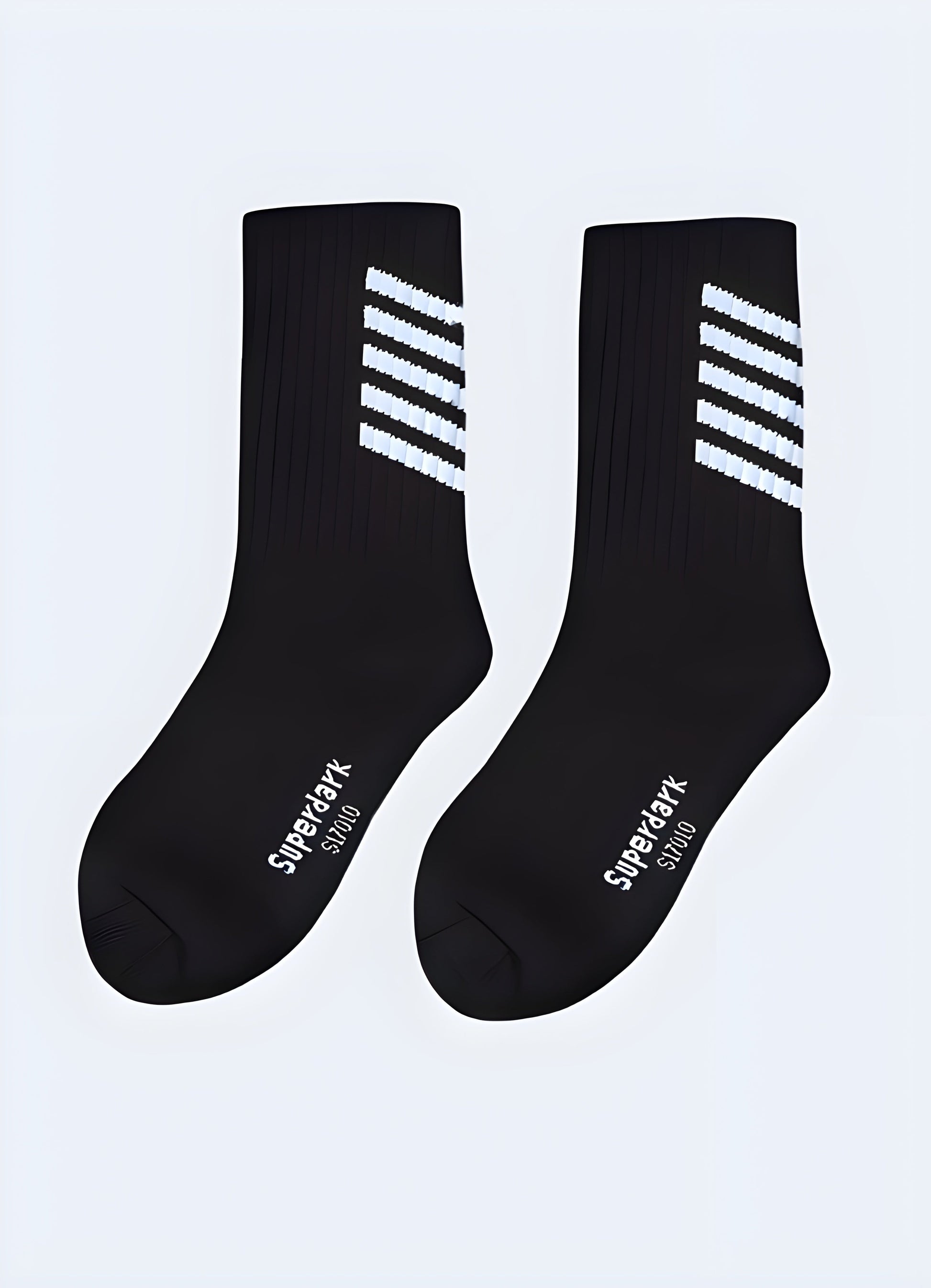 Techwear-inspired streetwear socks with unique design elements, combining fashion and functionality for Canada customers.