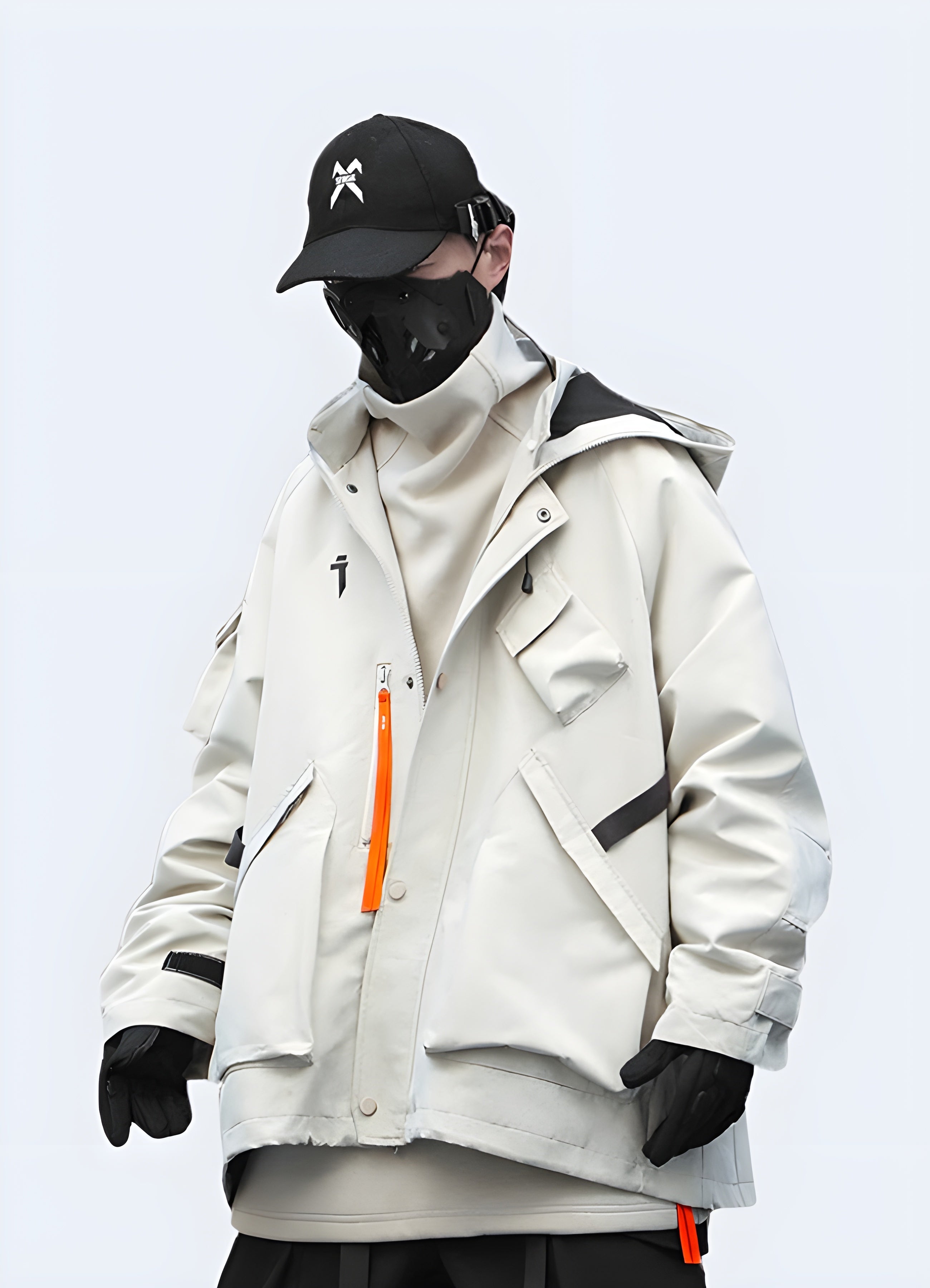 Techwear raincoat on sale