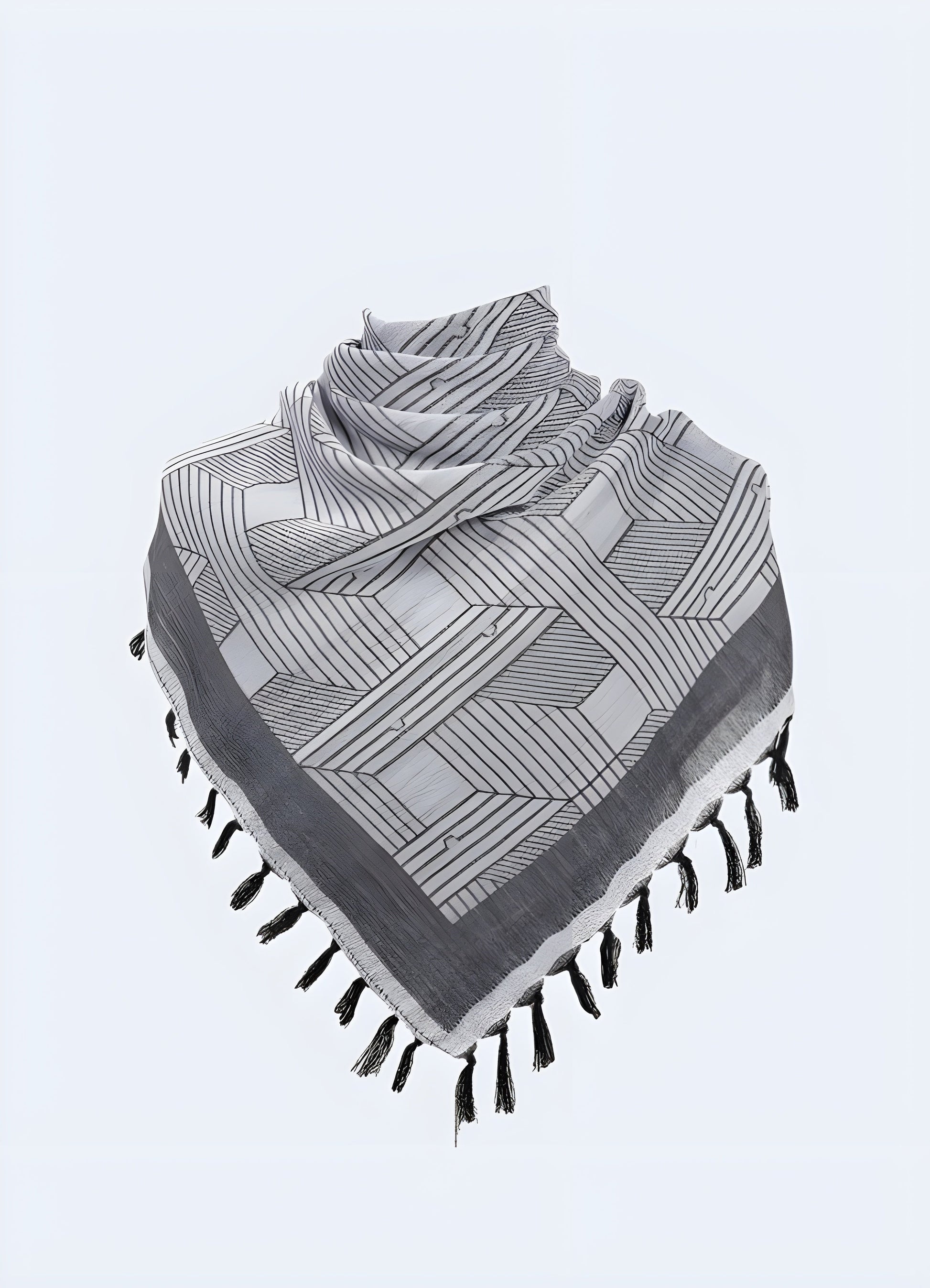 The scarf is made from high-performance, textured fabric that combines durability with a distinctive Canada.