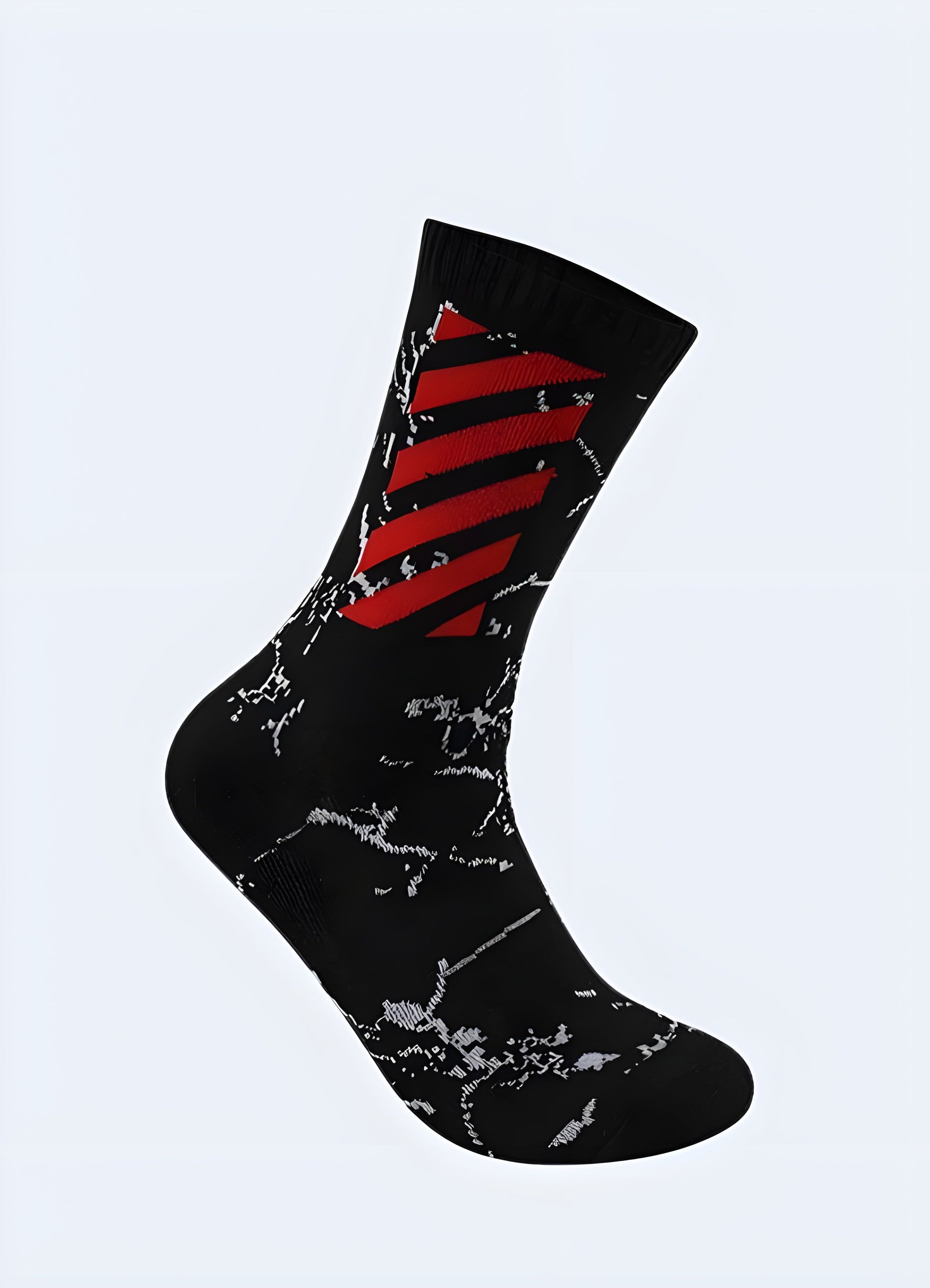 Make a statement with these trendsetting red ninja tech socks, designed for fashion-forward individuals in the Canada.