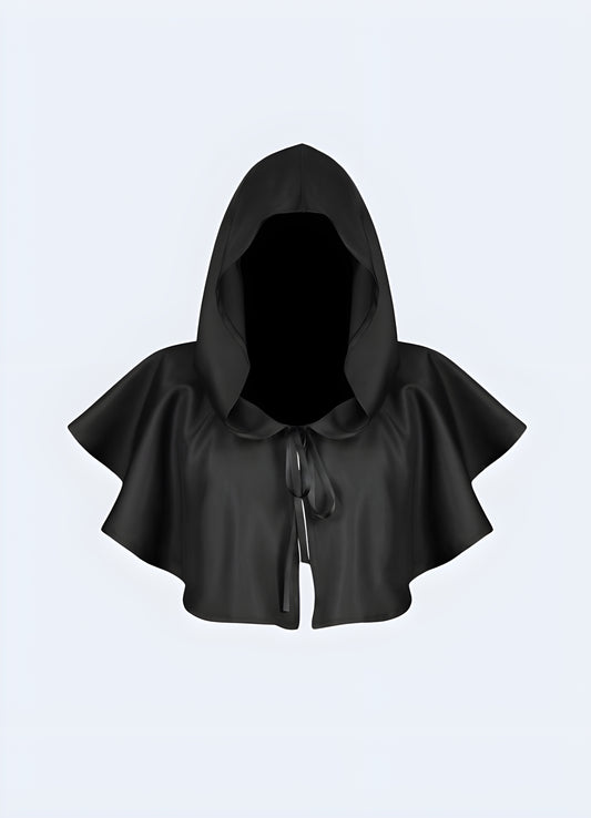 Enchanting wizard cloak with hood, perfect for magical occasions, available in Canada.