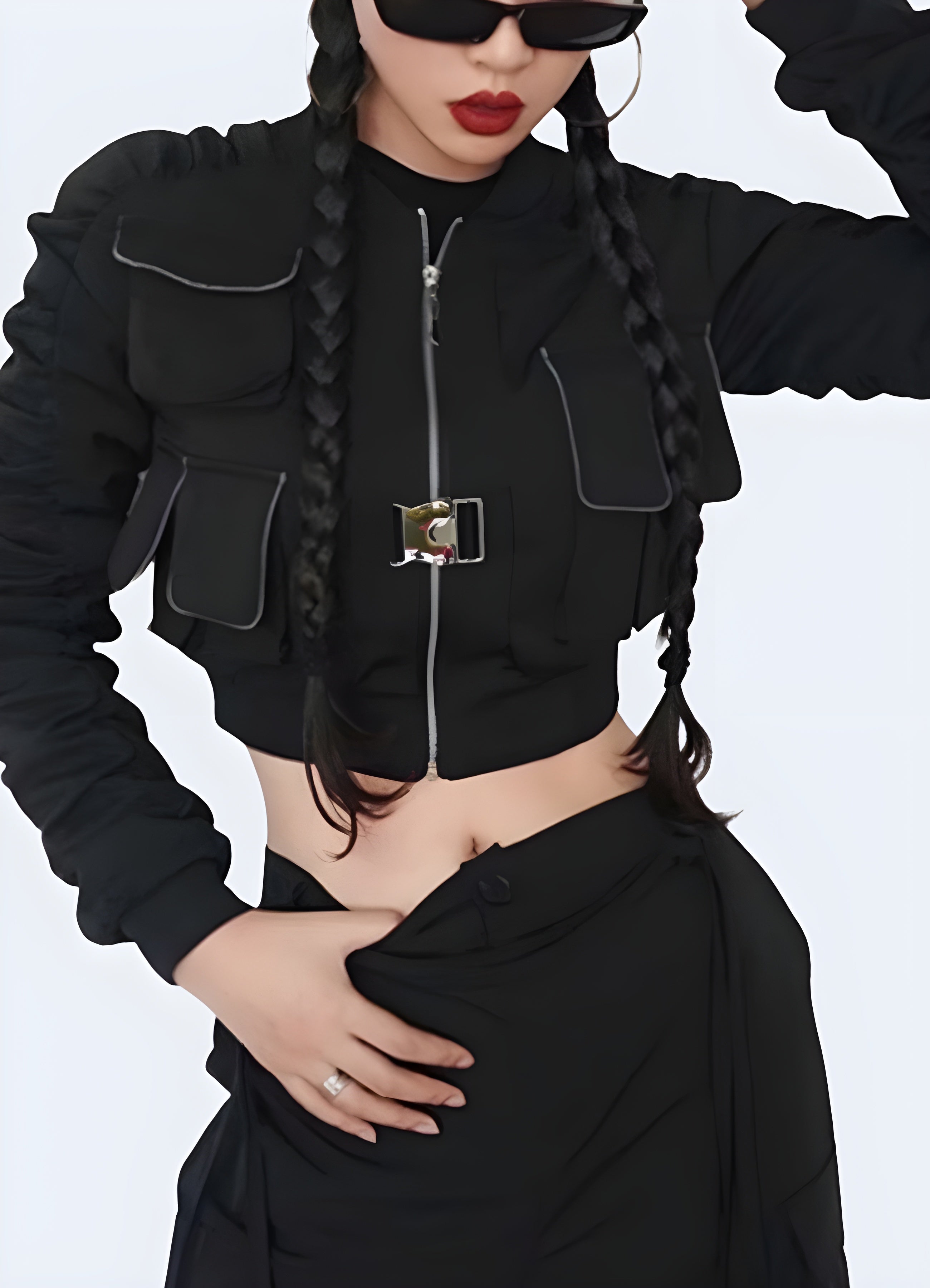 Techwear Crop Jacket Women's – Techwear Canada